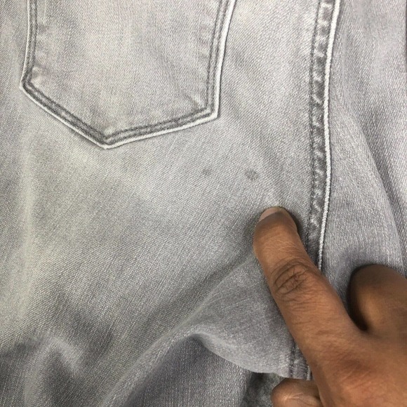 Athleta Sculptek Skinny Jeans in Granite Wash Gray Stretch Denim Size 8 Casual - Picture 14 of 14